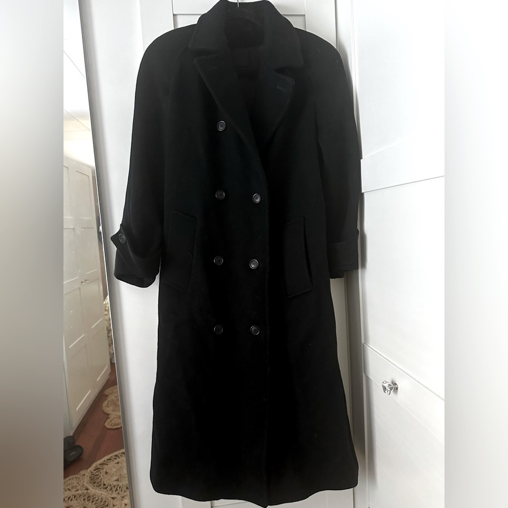 maxi length pea coat